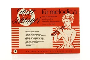 Welt-Schlager fur melodica und Chromonika sowie andere Melodie-Instrumente - Picture 1 of 2