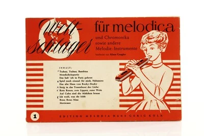Welt-Schlager fur melodica und Chromonika sowie andere Melodie-Instrumente - Image 1 of 2