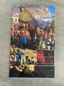 Moneda de 1808 Royal Australian Mint genuina sin circular The Rum Rebellion 1808 USD1 - Imagen 1 de 3