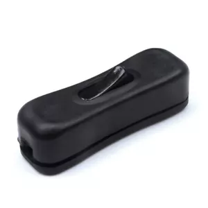 Interruptor intermedio 1 pin 2A 250V, negro - Imagen 1 de 8