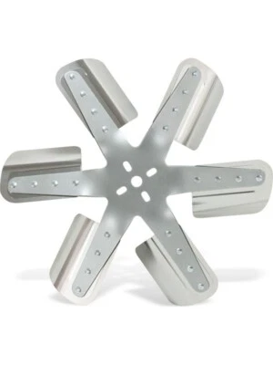 Flex-A-Lite 17in Serpentine Fan Silver (102113) - Image 1 of 4