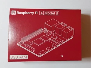 Raspberry Pi 4 Model B mit 8 GB RAM unbenutzt und originalverpackt OVP - Bild 1 von 3
