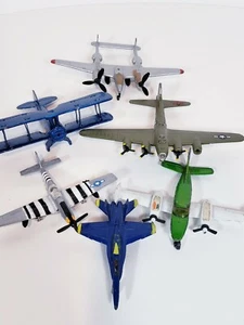 Vintage Diecast Planes Restoration Project GiJoe Blue Angels Mustang Spad X-111  - Picture 1 of 10