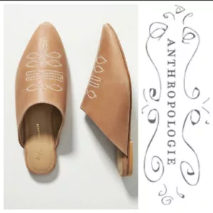 NWT Anthropologie Western Mules - Picture 1 of 4