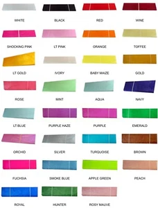 60"X10yds Organza Fabric Bolt Wedding Bridal Party Favor Decoration Tutu Craft - Picture 1 of 1