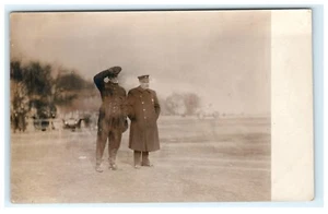 WW1 US Military Sea Personnel At Sea Edge Philadelphia PA, Pennsylvania RPPC - Bild 1 von 2