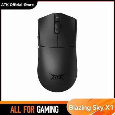 ATK Blazing Sky X1 Wireless Gaming Mouse – PAW3395 8KHz Ice Coating 54g 500mAh - Image 1 of 4
