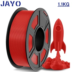 JAYO 1.1KG PLA High Speed 3D Printer Filament 600mm/s 1.75mm Fast Printing Red - Picture 1 of 10