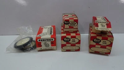 NOS Veco & Perfect Products Fuel Tanks, Wheels & Propeller For RC Model Airplane - Image 1 of 4