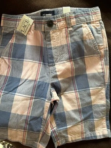 NWT Childrens Place Boys Preppy Plaid Shorts Size 7 - Picture 1 of 2