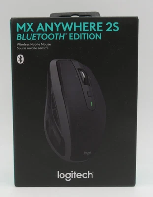 Logitech MX Anywhere 2S Bluetooth Edition Wireless Mouse Graphite NEW SEALED - Image 1 of 3