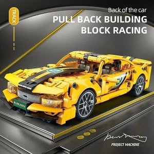 451PCS Speed Car Building Blocks Luxury Vehicle Model Bricks Toys - Picture 1 of 7