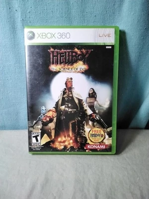 Hellboy The Science of Evil Xbox 360 ( TESTED) CIB  - Image 1 of 3