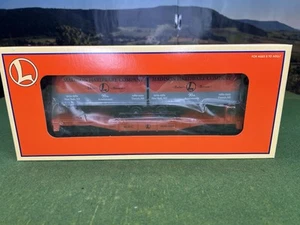 Coche plano Lionel 6-52187 calibre O Madison hardware con furgonetas piggyback nuevo original, caja - Imagen 1 de 19