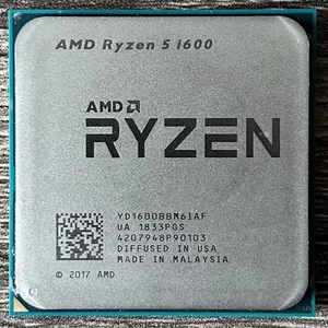 AMD Ryzen 5 1600 CPU Processor (3.2GHz, 6 Cores, Socket AM4) - Picture 1 of 5
