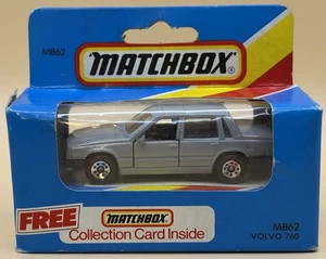 Matchbox Superfast MB62 Volvo 760 Saloon - Grey - Picture 1 of 3