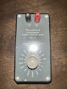 Caja de sustitución de condensador Heathkit CS-1 vintage   - Imagen 1 de 4