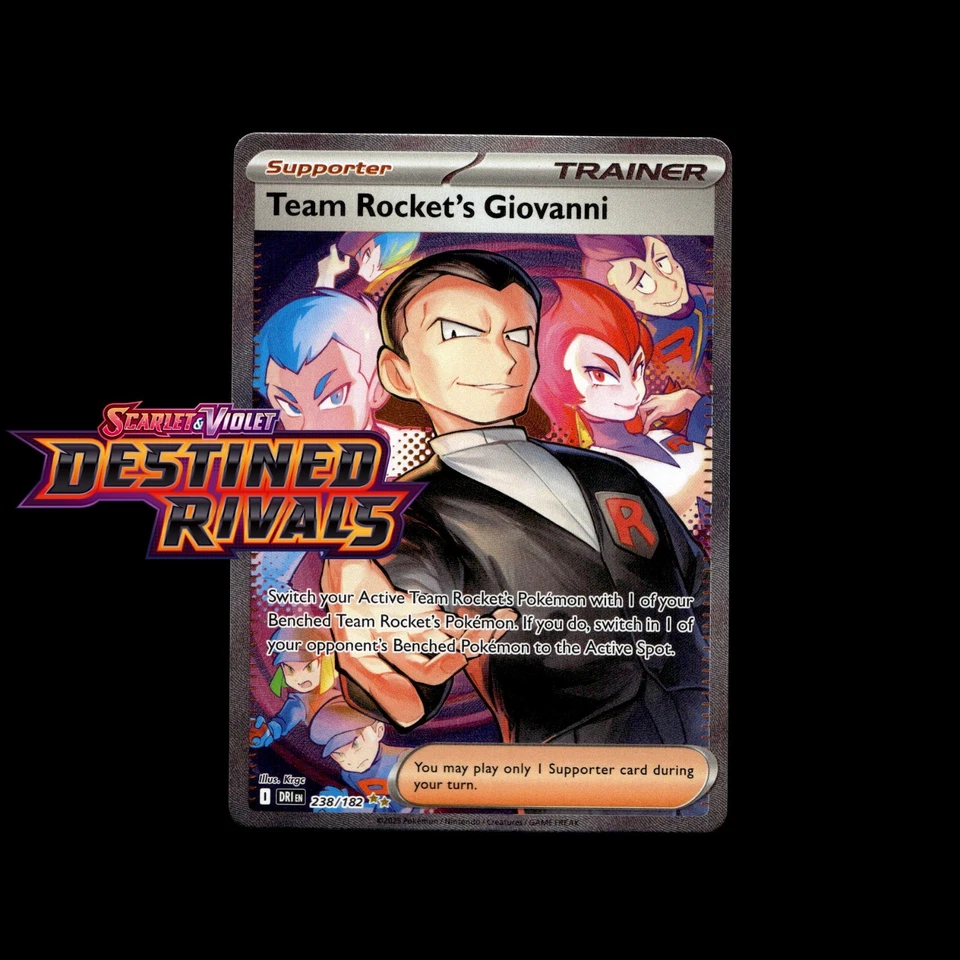 Cartas Pokemon! Tarjeta de arte completa Destined Rivals Holo/Holo inverso EX ultra rara SIR Foto 1 de 1