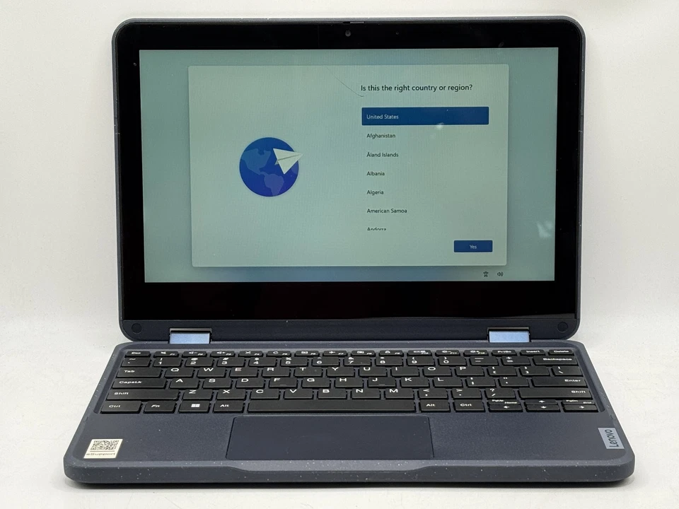 Lenovo 500W Gen 3 11.6" Pentium Silver N6000 1.1GHz 8GB 256GB SSD W11H Usado Leer Foto 1 de 4