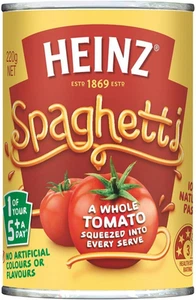 Heinz Spaghetti the One for One Canned Pasta in Tomato Sauce Ready to Eat Qui... - Picture 1 of 12