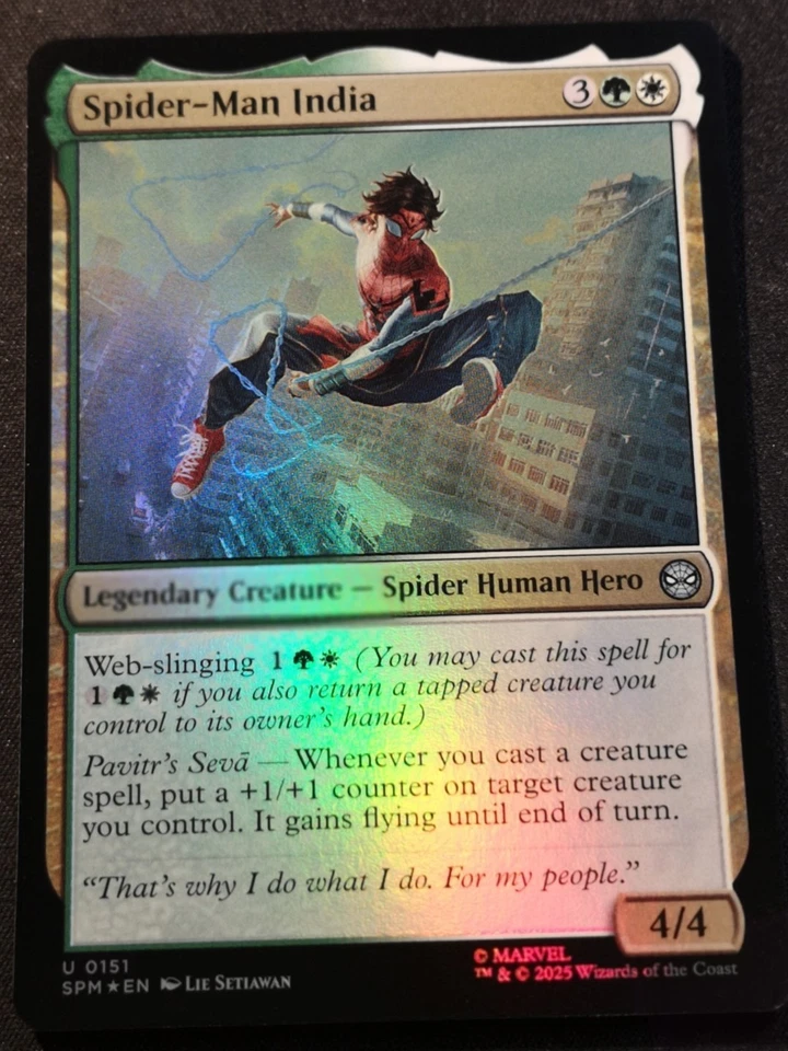 Spider-Man India - Foil - SPM - MTG - EN - NM - 0151 - Image 1 of 1