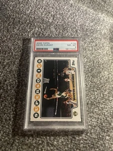 2008 Topps Supersonics Kevin Durant Seattle Sonics Second Year PSA 8 - Picture 1 of 3