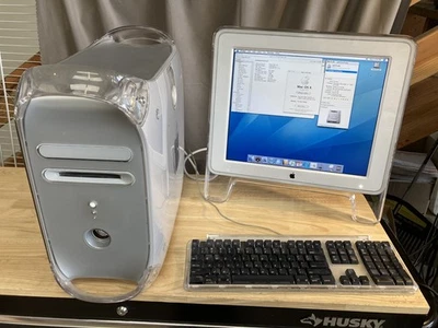 Teclado monitor Apple Power Mac G4 M8493 con pantalla de estudio M7649 10,4 Tiger Foto 1 de 4