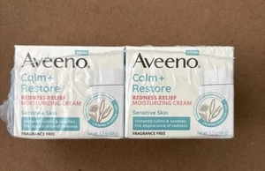 2er Pack Aveeno Calm + Restore Redness Relief Feuchtigkeitscreme 1,7 fl oz - Bild 1 von 1