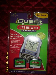 QUEST MATH CARTRIDGES  (2) GRADE 5 New Sealed - Picture 1 of 1