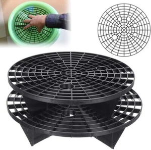 2x Bucket Grit Guard Scratch Shield - 26cm Water Filter Insert 20L Wash Bucket - Picture 1 of 9