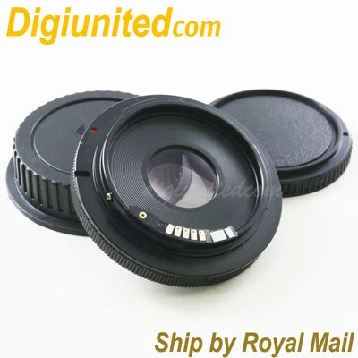 EMF AF Confirm Canon FD Lens To Canon EOS EF mount adapter 5D III 70D 700D 7D II - Image 1 of 2
