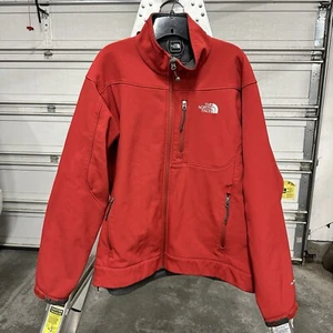 North Face Jacket Mens Large Apex Bionic Windwall Softshell Coat Fleece Lined - Picture 1 of 5
