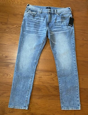 True Religion Rocco SN Bolsillo con Solapa Relajado Ajustado Para Hombres 40x32 Azul ¡Nuevo! NUEVO CON ETIQUETAS $159 Foto 1 de 4