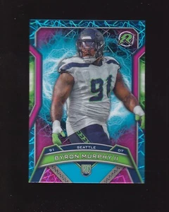 2024 Topps Resurgence Sky Blue Pink Byron Murphy II Rookie #187 Seahawks - Picture 1 of 2