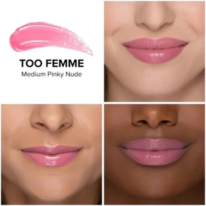 Too Faced Too Femme Heart Core 2 Too Femme Lipstick Full Size 0.098 oz NIB - Picture 1 of 2