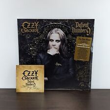 Ozzy Osbourne PATIENT NUMBER 9 Crystal Clear 2LP Vinyl with SIGNED Art Card NEW