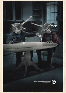 2008 Above The Influence Whats The Worst That Could Happen? Original Print/Ad v1 - Picture 1 of 1