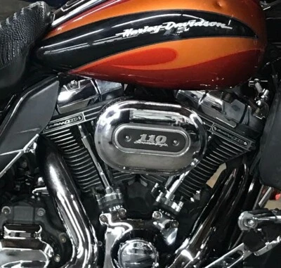 2013 Harley Electra Glide CVO Air Cleaner Intake Filter Kit VENTILATOR CHROME Foto 1 de 4