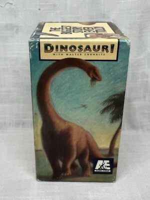 A&E Dinosaur! 4 VHS Tape Set Walter Cronkite "Biggest Story Ever Told" 1993 - Image 1 of 4