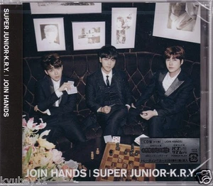 New SUJU SUPER JUNIOR K.R.Y. JOIN HANDS First Limited Edition CD Card Japan F/S - Picture 1 of 3