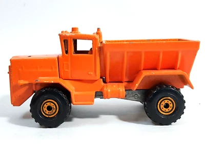 1983 Hot Wheels Orange Truck DieCast 1/64 NO Plow Blade - Image 1 of 4