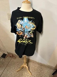 Nickelodeon AVATAR The Last Air bender Black Shirt Size Large - Picture 1 of 4