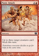 4x Panic Attack MTG 9th Edition NM Magic Regular