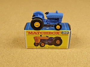 ALTE VINTAGE LESNEY MATCHBOX # 39 FORD TRAKTOR OVP - Bild 1 von 12