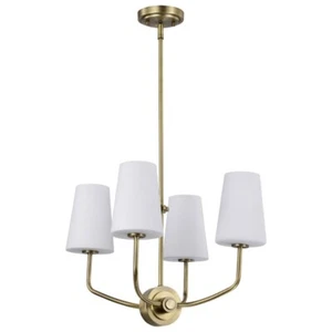 Nuvo Lighting 60/7884 Cordello - 4 Light Chandelier In Traditional Style-14 - Picture 1 of 4