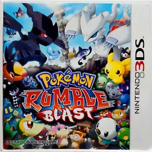 (Manual Only) Pokemon Rumble Blast Nintendo 3DS Pristine Authentic - Picture 1 of 2