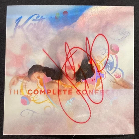 KATY PERRY BAND SIGNED AUTOGRAPH CD ART CARD TEENAGE DREAM COMPLETE CONFECTION Cover