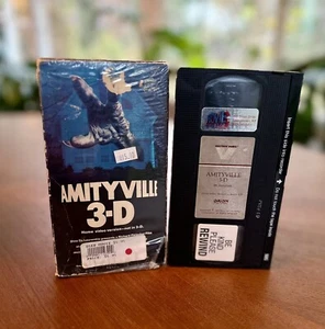 Amityville 3D Home Video Version (not 3D) Video Treasures (VHS, 1983) Horror - Picture 1 of 3
