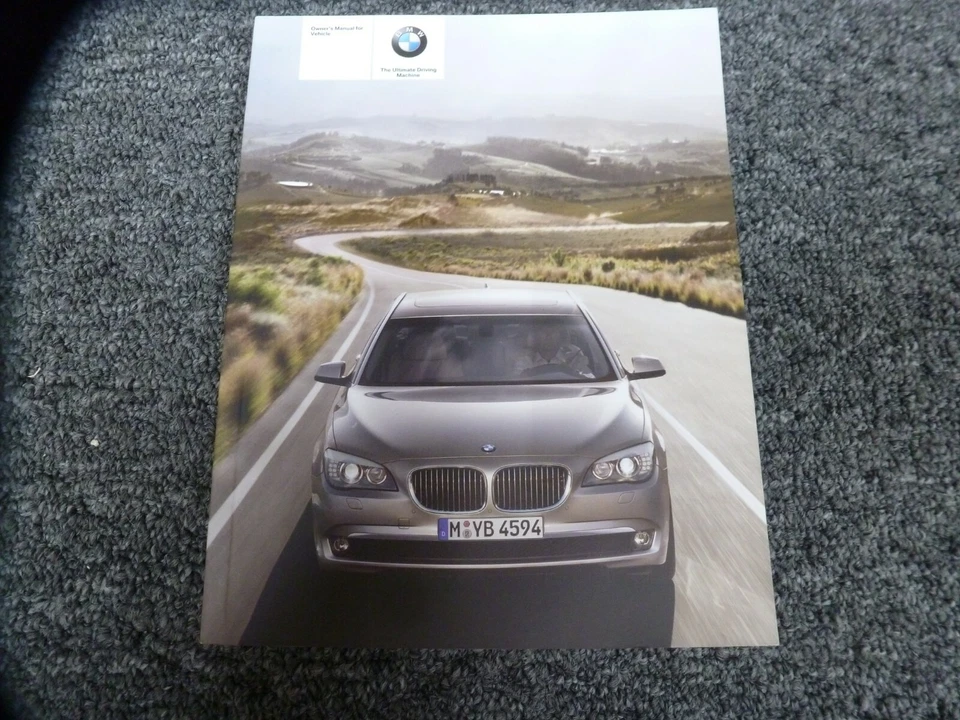 BMW 740i 740Li 750i 750Li 760Li xDrive 2011 manual del propietario guía del usuario xz Foto 1 de 1