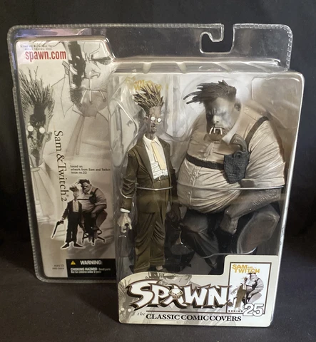 Spawn Series 25 Classic Comic Covers - Sam & Twitch 2 McFarlane Toys Cover